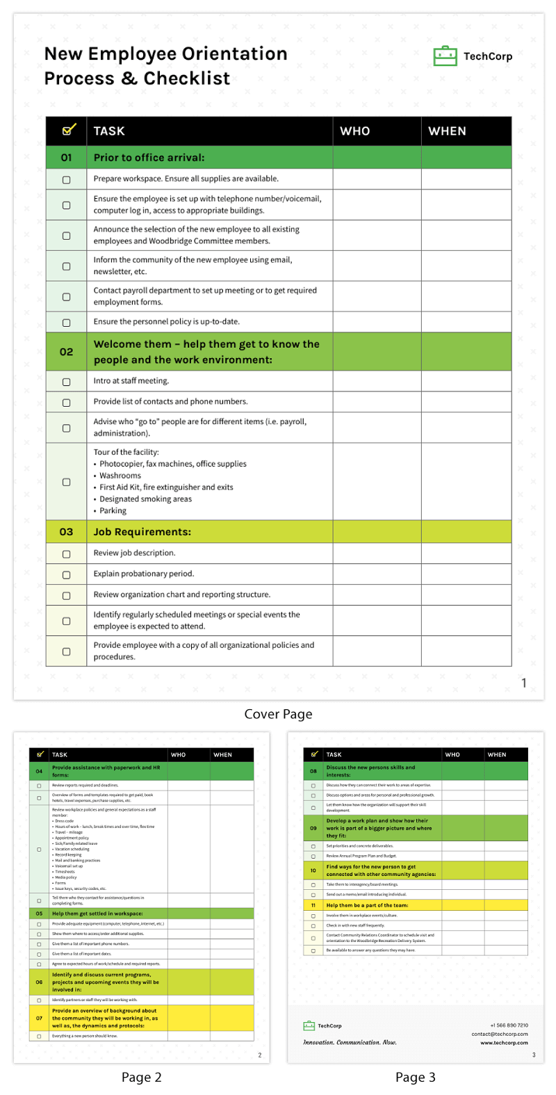 Trainingsplan Vorlage 2